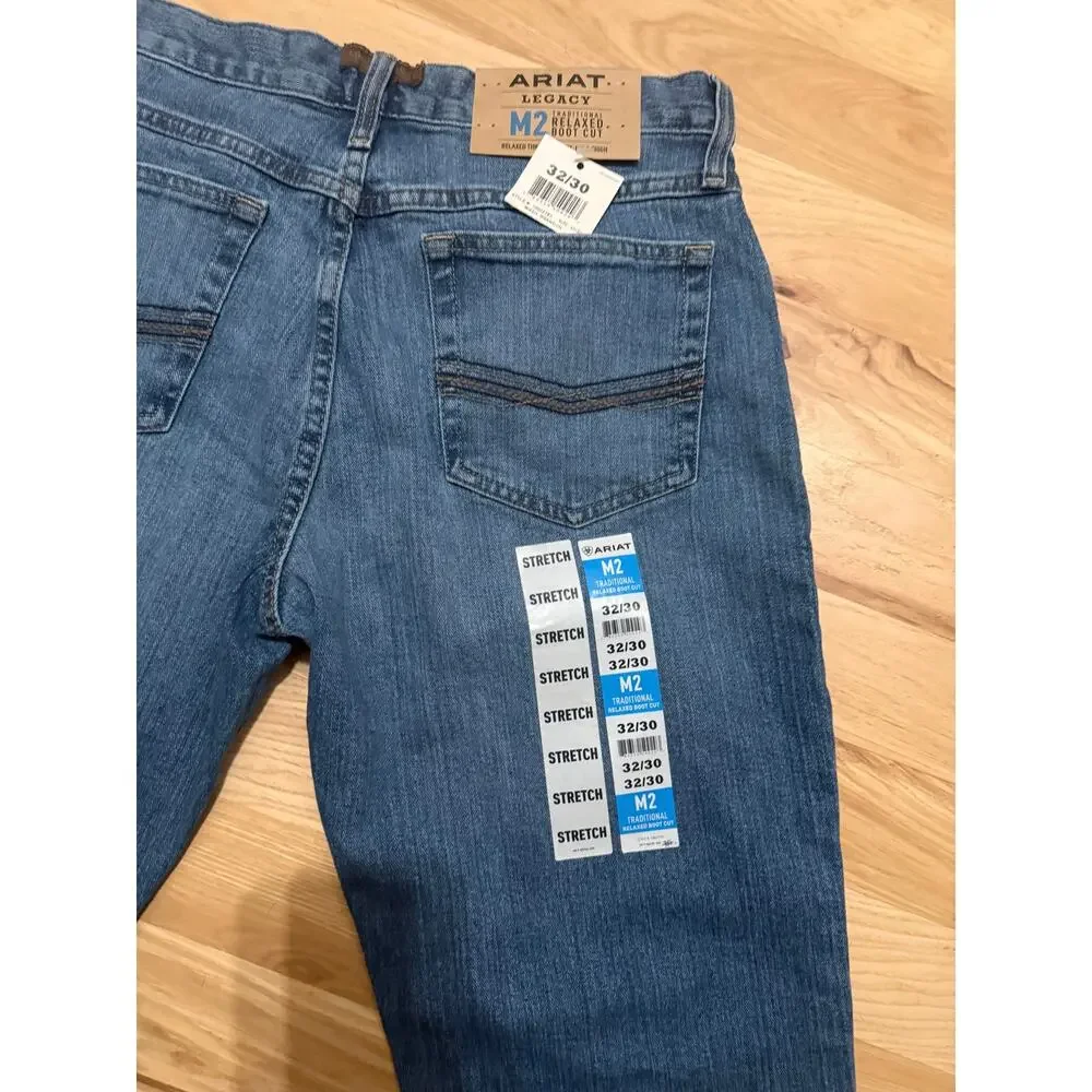 Ariat M2 Legacy Traditional Relaxed Boot Cut Jeans Size 32/30 - Picture 5 of 5